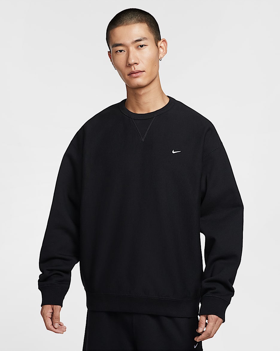 NIKE公式】ナイキ ソロ スウッシュ メンズ フリース クルー NIKE公式】ナイキ ソロ スウッシュ メンズ フリース クルー